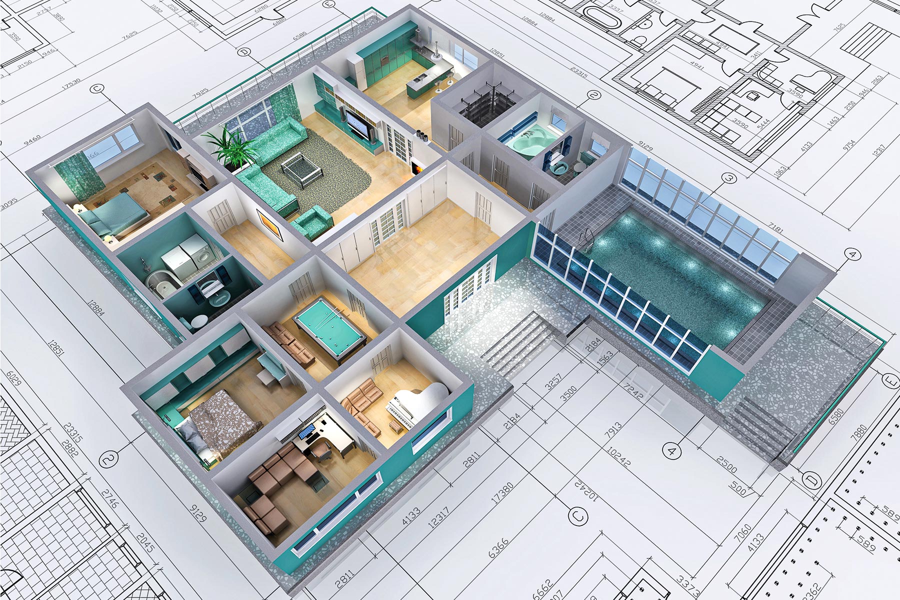 Architectural Visualisation Floor Plans